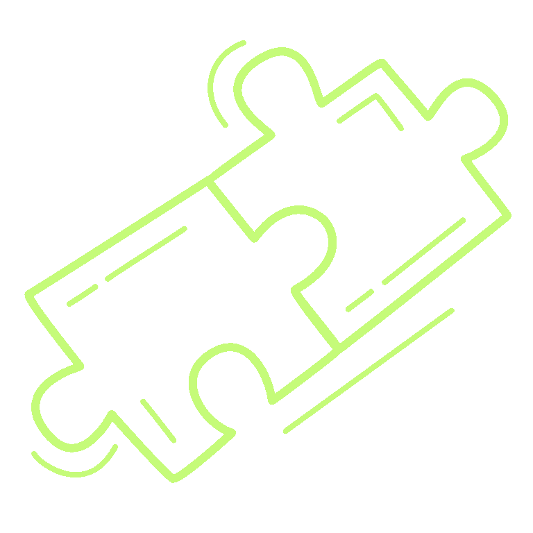 doodle outline 10 puzzle hover pinch